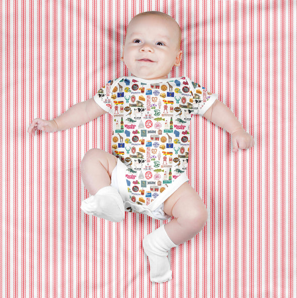 Iconic Wisconsin Baby  Bodysuit