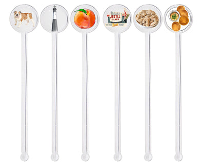 Iconic Georgia Swizzle Sticks - Set of 12