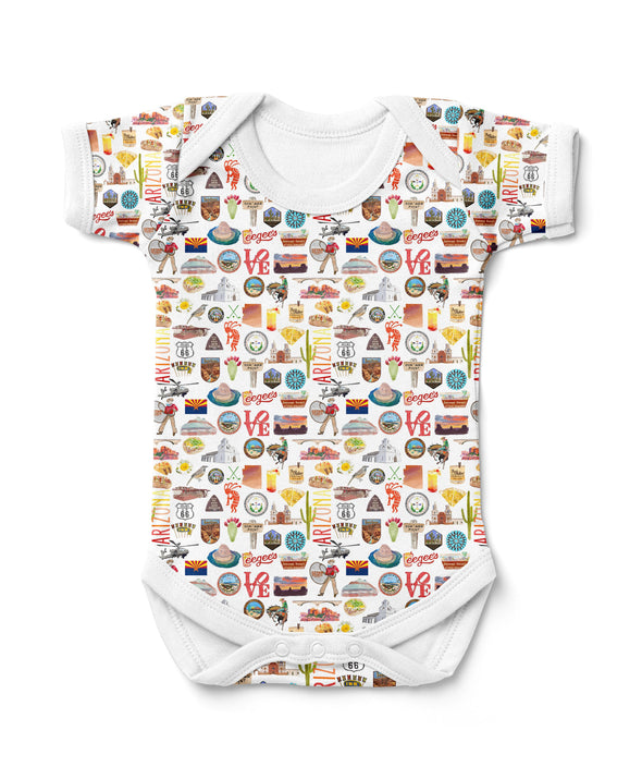 Iconic Arizona Baby  Bodysuit