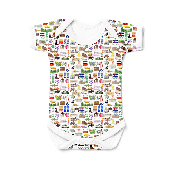 Iconic Colorado Baby  Bodysuit