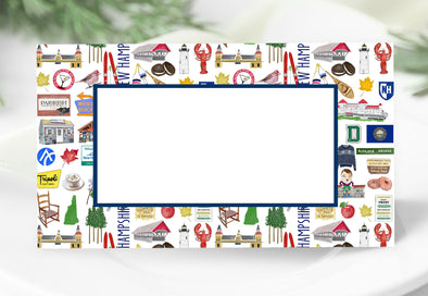 Iconic New Hampshire Watercolor Place Cards