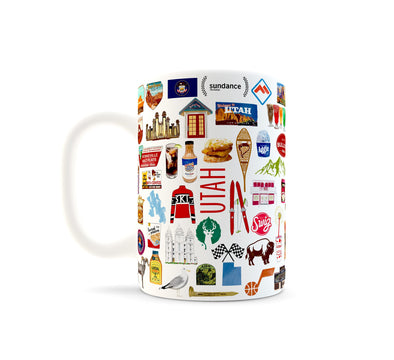 Iconic Utah Watercolor Ceramic Mug