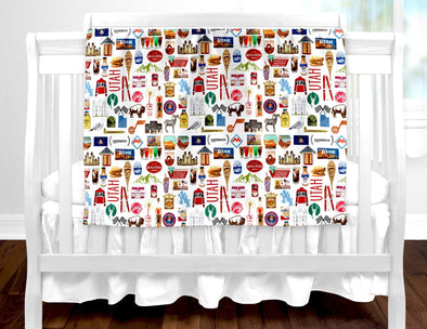 Iconic Utah Baby Blanket