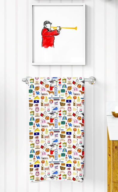 Iconic Kentucky towel