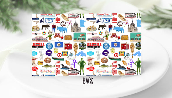 Iconic Minnesota Watercolor Place Cards