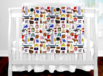 Iconic Kentucky Baby Blanket