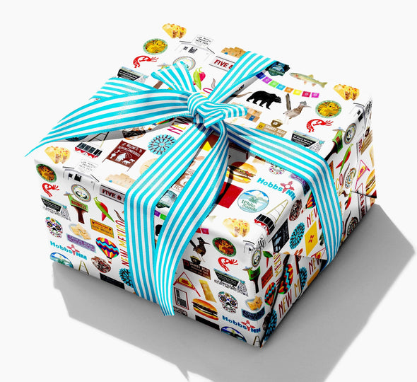Iconic New Mexico Watercolor Gift Wrap