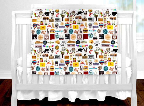 Iconic New Mexico Baby Blanket