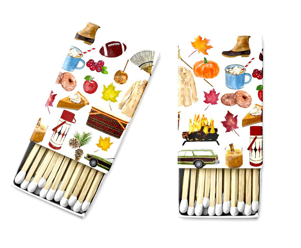 Iconic Fall Watercolor Matches
