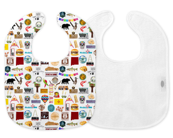 Iconic New Mexico Baby Bib