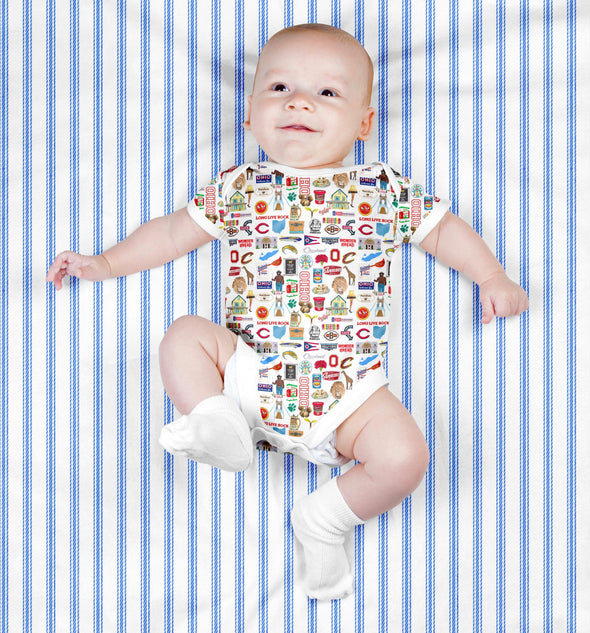 Iconic Ohio Baby  Bodysuit