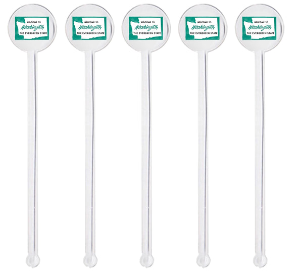 Washington State Swizzle Sticks - Set of 10