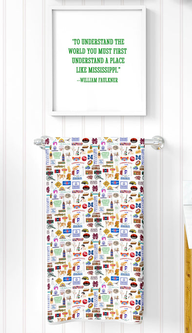 Iconic Mississippi towel