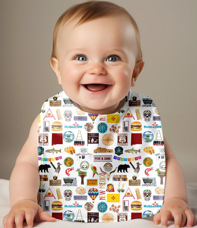 Iconic New Mexico Baby Bib