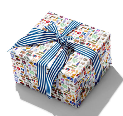 Iconic Washington State Watercolor Gift Wrap