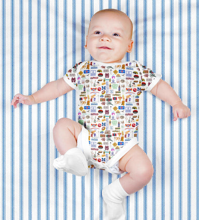 Iconic Mississippi Baby  Bodysuit