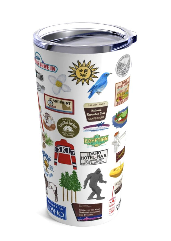 Iconic Idaho 20 oz Stainless Tumbler