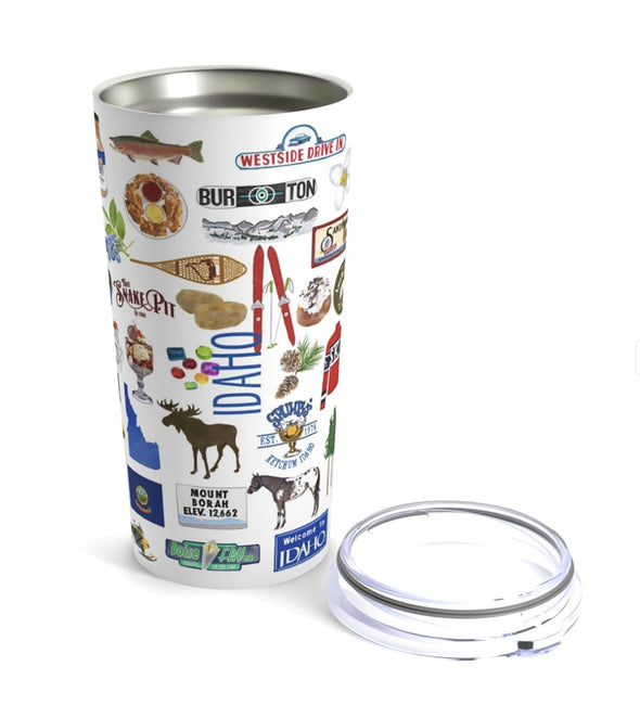 Iconic Idaho 20 oz Stainless Tumbler