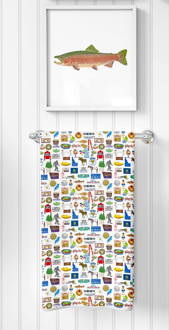 Iconic Idaho towel