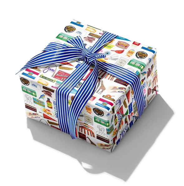 Iconic Missouri Watercolor Gift Wrap