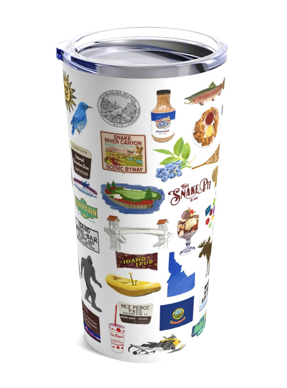Iconic Idaho 20 oz Stainless Tumbler