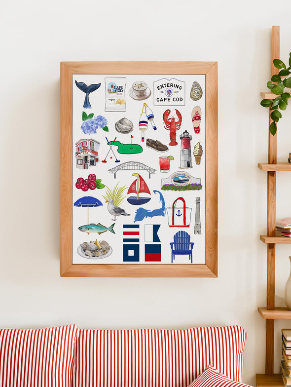 Iconic Cape Cod Art Print