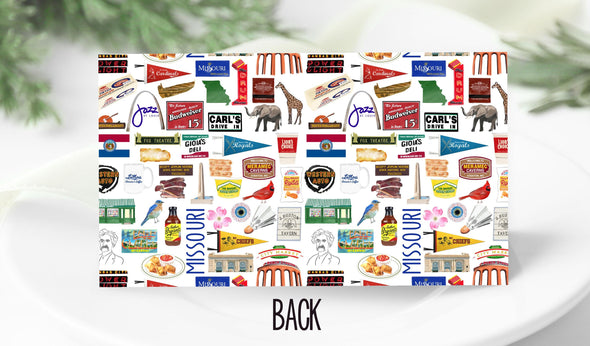 Iconic Missouri Watercolor Place Cards