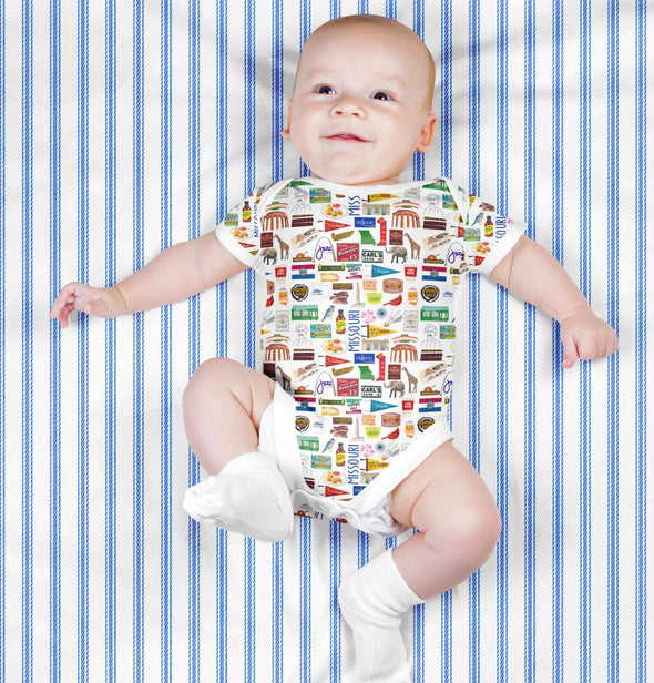 Iconic Missouri Baby  Bodysuit