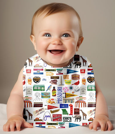 Iconic Missouri Baby Bib