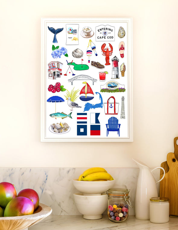 Iconic Cape Cod Art Print