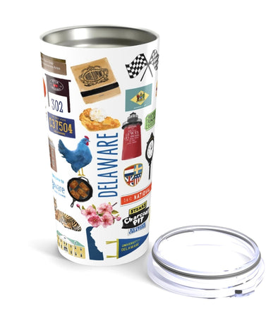 Iconic Delaware watercolor 20 ounce Stainless Steel Hot/Cold Cup