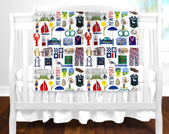 Iconic Newport Rhode Island Baby Blanket