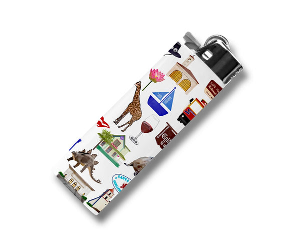 Iconic Santa Barbara, California Lighter