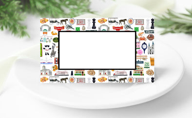 Iconic Savannah Georgia Watercolor Place Cards