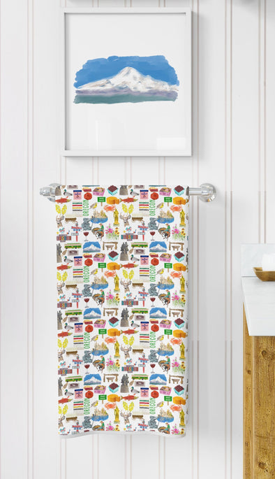 Iconic Oregon towel