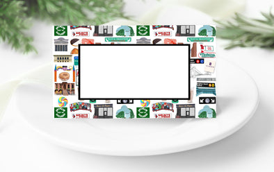 Iconic Brooklyn, NY Watercolor Place Cards