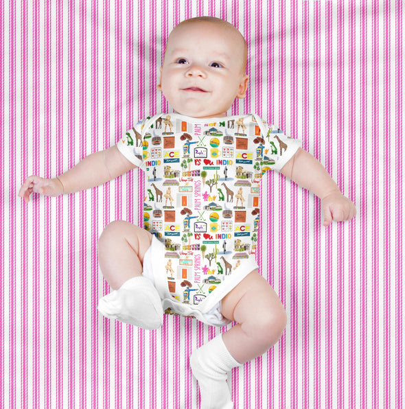Iconic Palm Springs Baby  Bodysuit