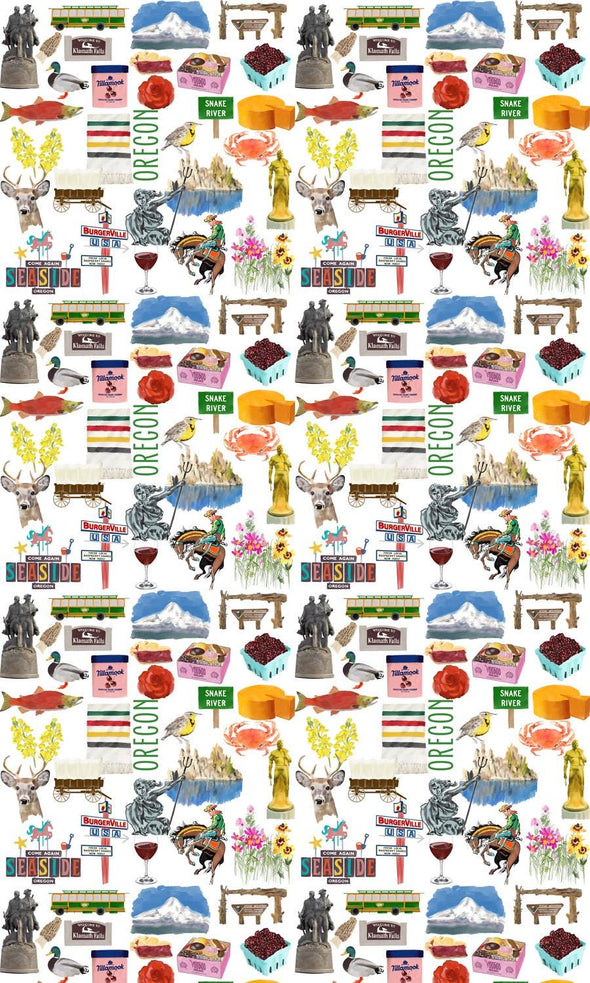 Iconic Oregon Hot/Cold Paper Party Cups - 3 sizes - Set of 12