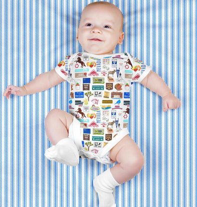 Iconic Nevada Baby  Bodysuit