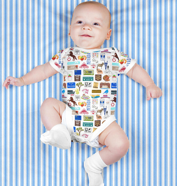 Iconic Nevada Baby  Bodysuit