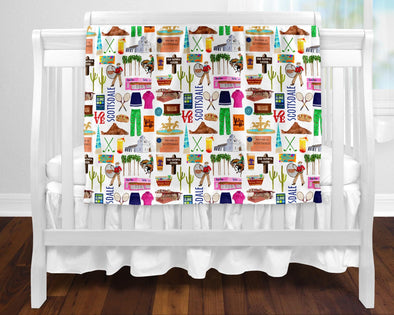 Iconic Scottsdale, Arizona baby blanket