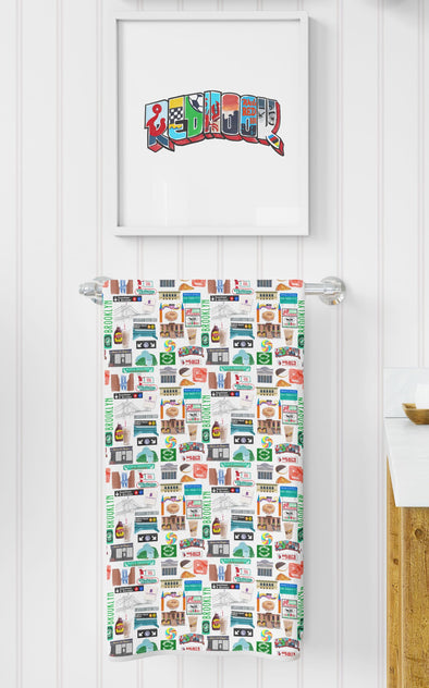 Iconic Brooklyn, NY towel