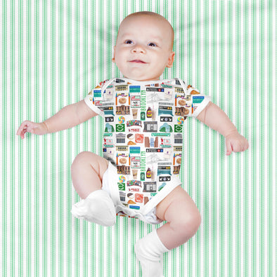 Iconic Brooklyn, NY Baby  Bodysuit