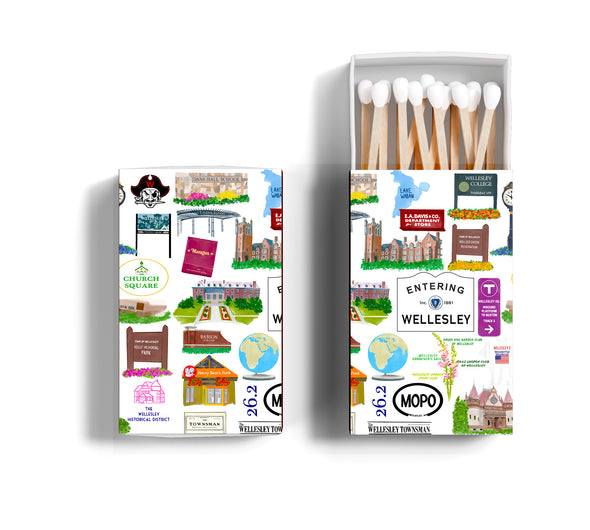 Iconic Wellesley, Massachusetts Matches