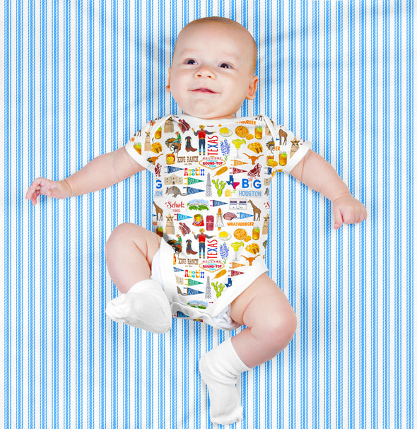 Iconic Texas Baby  Bodysuit
