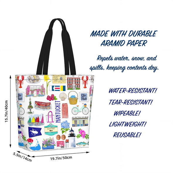 Nantucket,  Massachusetts oversized 'Everything Bag'