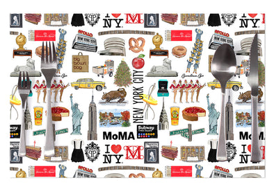 Iconic New York City Disposable Paper Placemats - pad of 24
