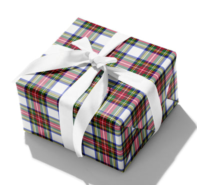 Dress Stewart Tartan Plaid Gift Wrap