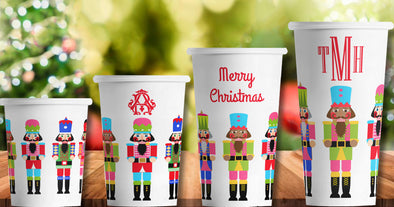 Nutcracker hot/cold cups - set of 12