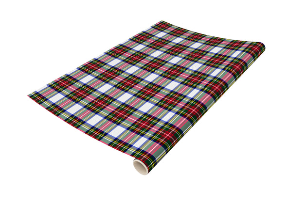 Dress Stewart Tartan Plaid Gift Wrap